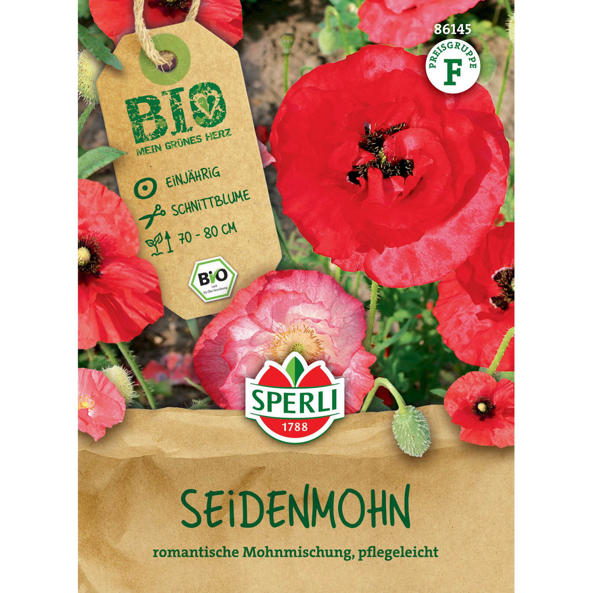 BIO Seidenmohn, Blumensamen