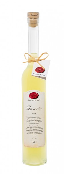 Gourmet Berner - Limoncello Likör 30%