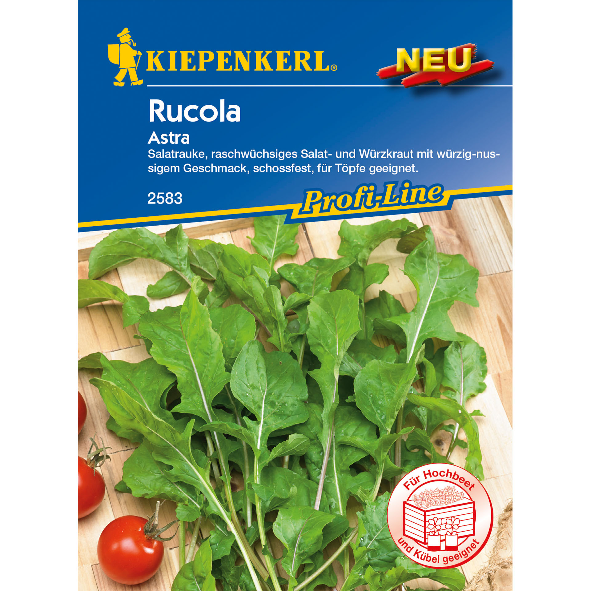 Salatrauke / Rucola Astra, Gemüsesamen