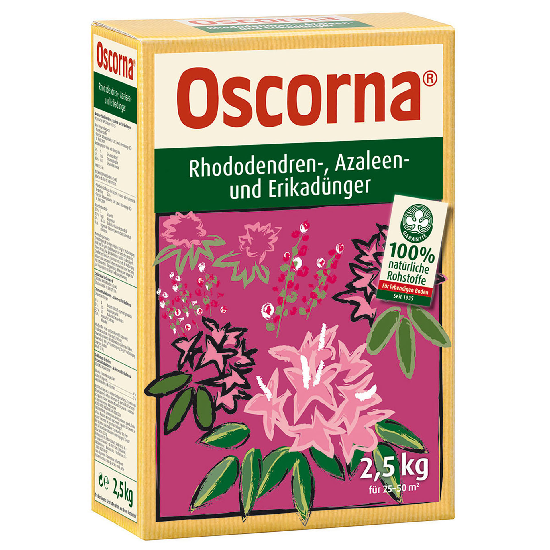 Oscorna Rhododendren-, Azaleen- und Erikadünger 2,5kg