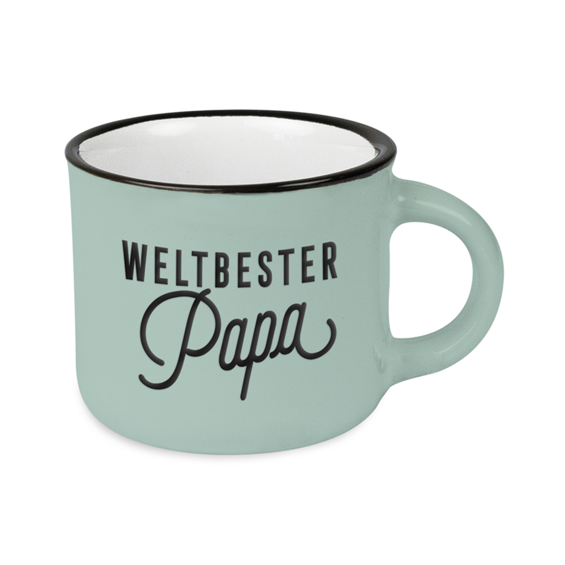 Espresso-Tasse Vintage 'Weltbester Papa'