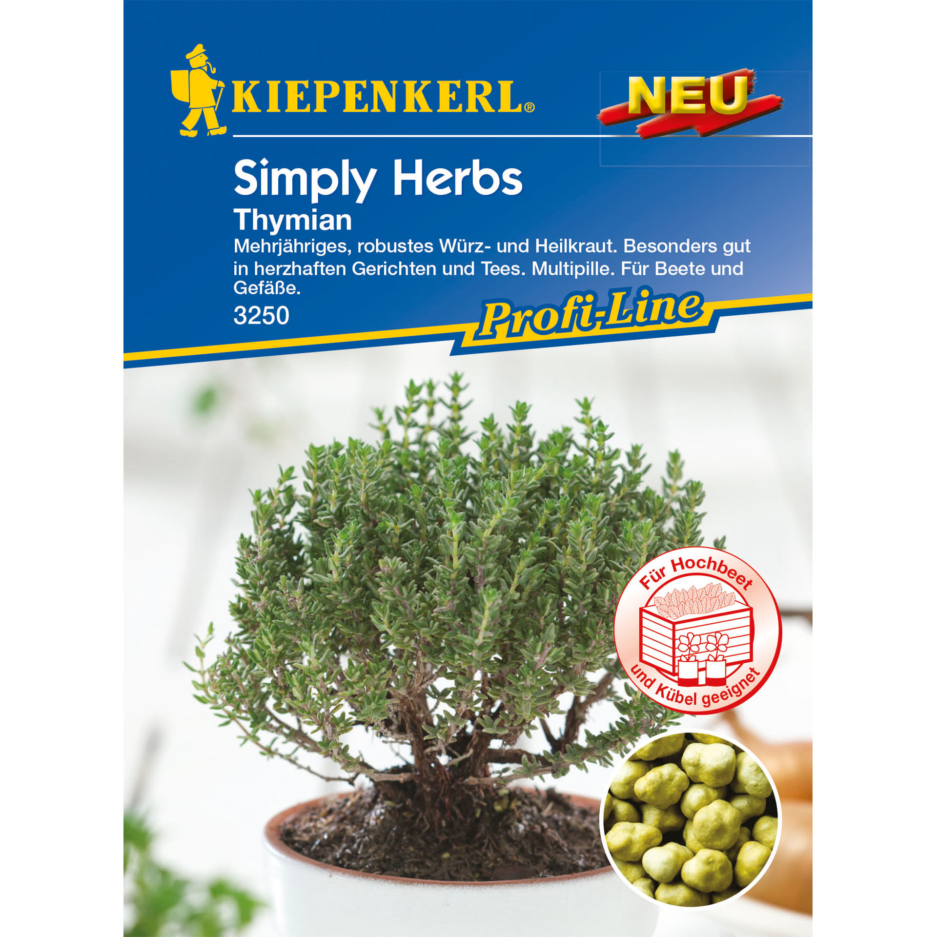 Thymian Simply herbs, Kräutersamen Multipille