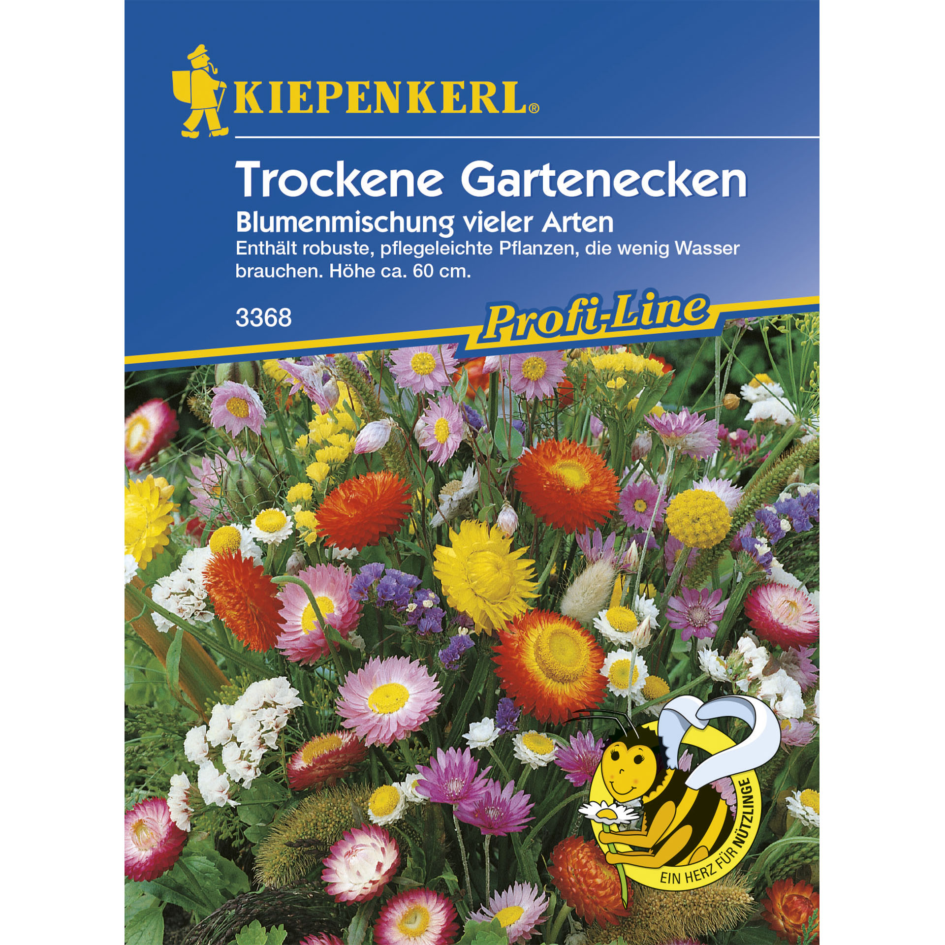 Trockene Gartenecken Blumenmischung, Blumensamen PG-N