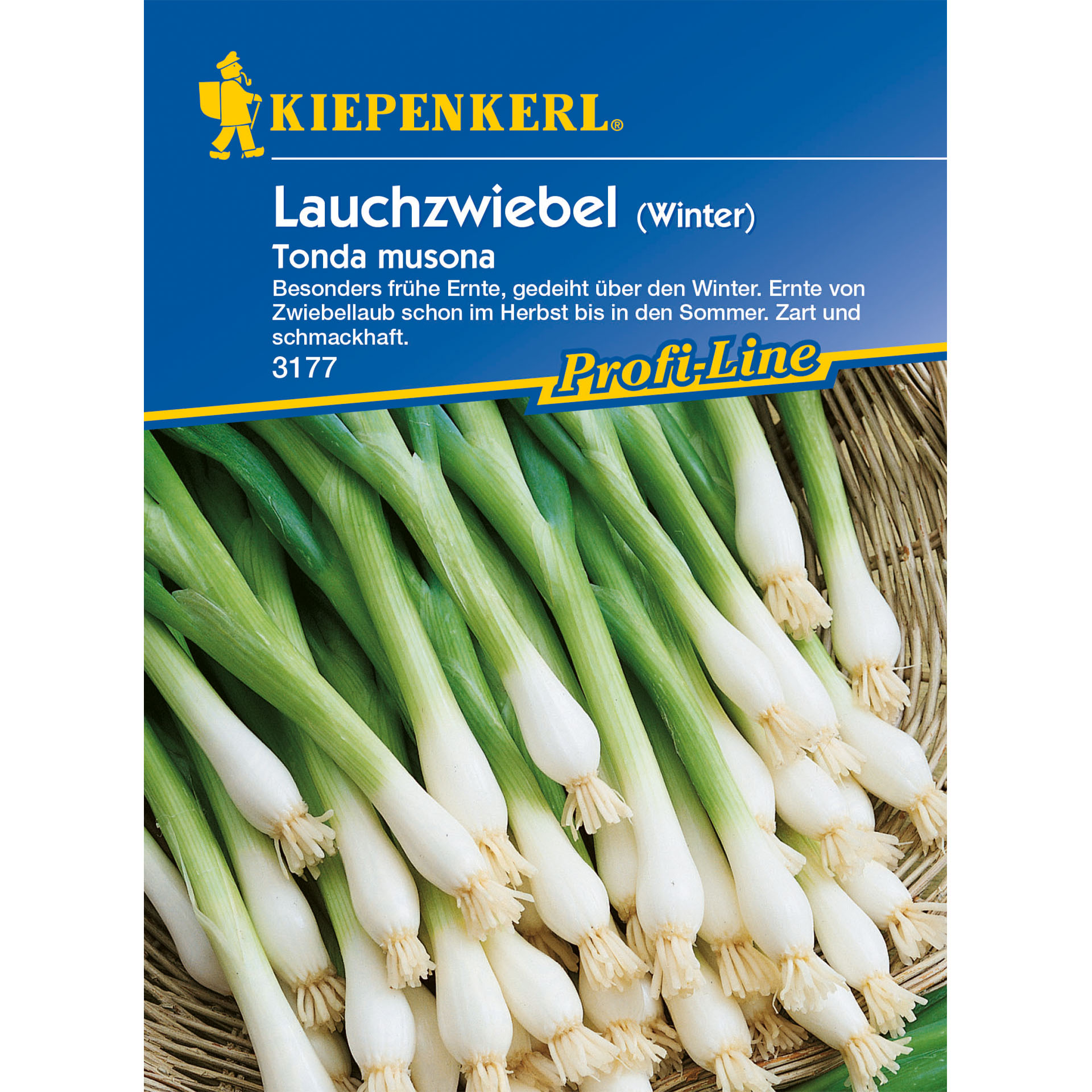 Lauchzwiebel (Winter) Tonda musona, Gemüsesamen