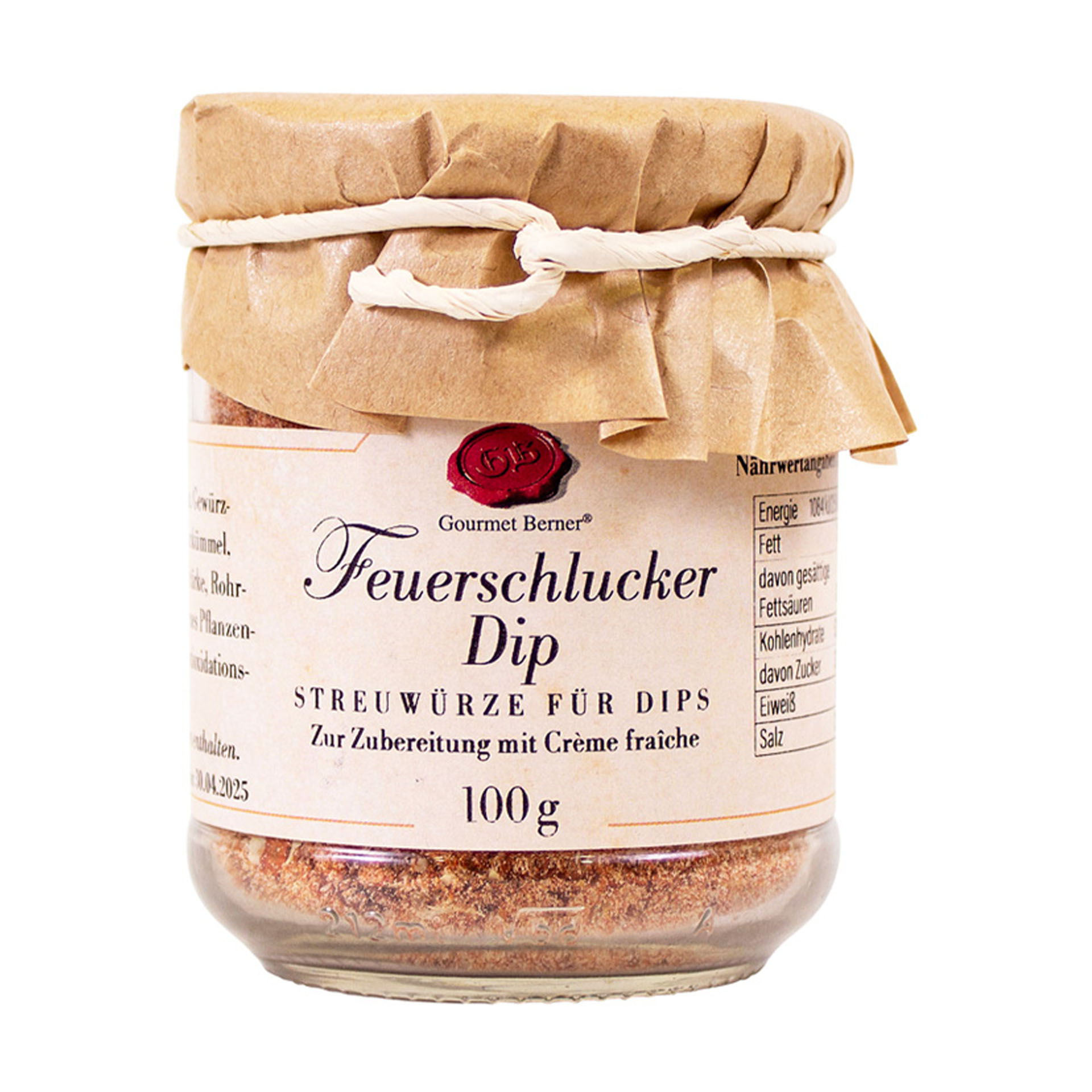 Feuerschlucker Dip, Gewürzzubereitung